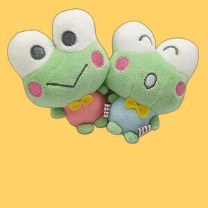 Sanrio keroppi plush mascot / keychain
